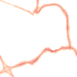 Night-time road noise heatmap for EX31 1BD