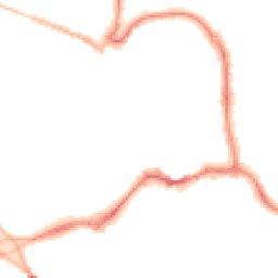Night-time road noise heatmap for EX31 1BG