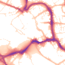 Daytime road noise heatmap for EX31 1BH