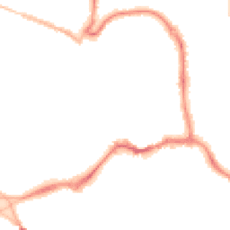Night-time road noise heatmap for EX31 1BH