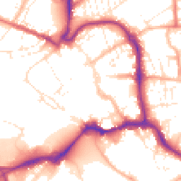 Daytime road noise heatmap for EX31 1BJ