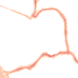 Night-time road noise heatmap for EX31 1BL