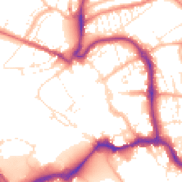 Daytime road noise heatmap for EX31 1BP