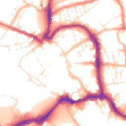Daytime road noise heatmap for EX31 1BU