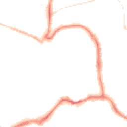Night-time road noise heatmap for EX31 1BU