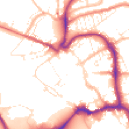 Daytime road noise heatmap for EX31 1BZ