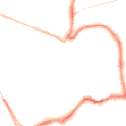 Night-time road noise heatmap for EX31 1DH