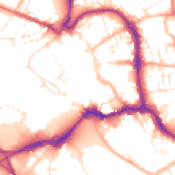 Daytime road noise heatmap for EX31 1EH