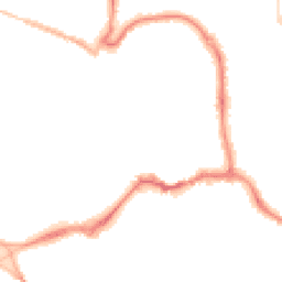 Night-time road noise heatmap for EX31 1EH