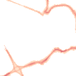 Night-time road noise heatmap for EX31 1ER