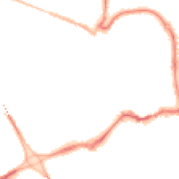 Night-time road noise heatmap for EX31 1ES