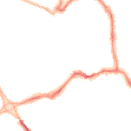 Night-time road noise heatmap for EX31 1EU