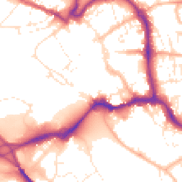 Daytime road noise heatmap for EX31 1EZ