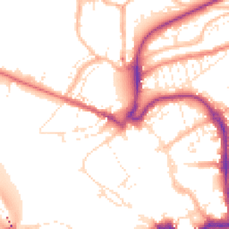 Daytime road noise heatmap for EX31 1GW