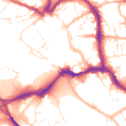 Daytime road noise heatmap for EX31 1HP