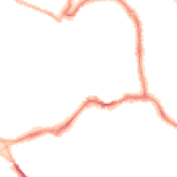 Night-time road noise heatmap for EX31 1HP
