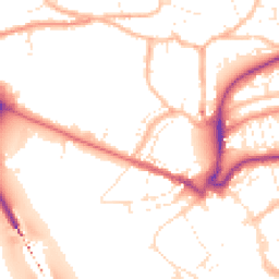 Daytime road noise heatmap for EX31 1JR