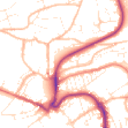 Daytime road noise heatmap for EX31 1PA