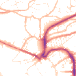 Daytime road noise heatmap for EX31 1PB
