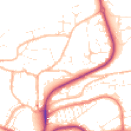 Daytime road noise heatmap for EX31 1QH