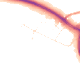 Daytime road noise heatmap for EX31 1QN