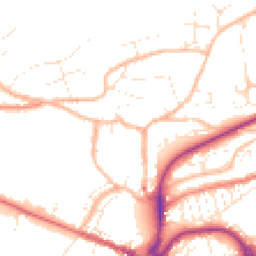 Daytime road noise heatmap for EX31 1QR