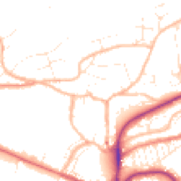Daytime road noise heatmap for EX31 1QS