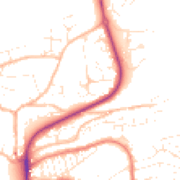 Daytime road noise heatmap for EX31 1RZ