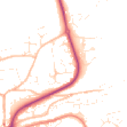 Daytime road noise heatmap for EX31 1TR