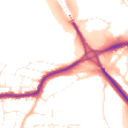 Daytime road noise heatmap for EX31 2AT