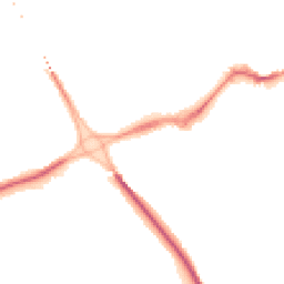 Night-time road noise heatmap for EX31 2BA
