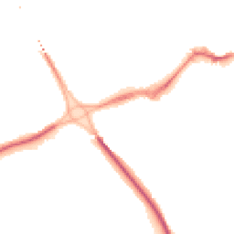 Night-time road noise heatmap for EX31 2BB