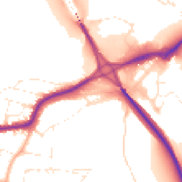 Daytime road noise heatmap for EX31 2BS