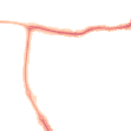 Night-time road noise heatmap for EX31 2DF