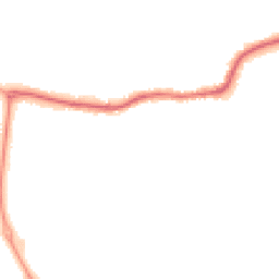 Night-time road noise heatmap for EX31 2DH