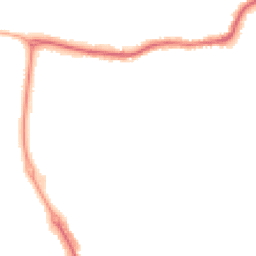 Night-time road noise heatmap for EX31 2DT