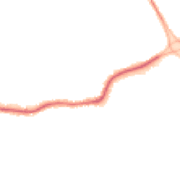 Night-time road noise heatmap for EX31 2ED