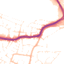 Daytime road noise heatmap for EX31 2EE