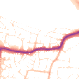 Daytime road noise heatmap for EX31 2EH