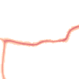 Night-time road noise heatmap for EX31 2EL