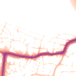 Daytime road noise heatmap for EX31 2EP