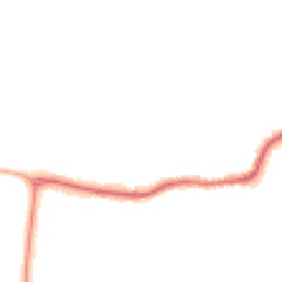 Night-time road noise heatmap for EX31 2EW