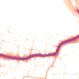 Daytime road noise heatmap for EX31 2EY