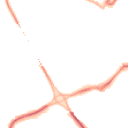 Night-time road noise heatmap for EX31 2FA