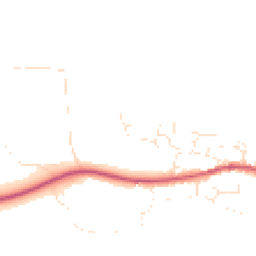 Daytime road noise heatmap for EX31 2FF