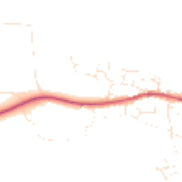Daytime road noise heatmap for EX31 2FG