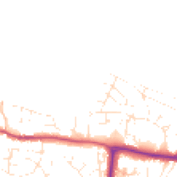Daytime road noise heatmap for EX31 2FH