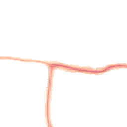 Night-time road noise heatmap for EX31 2HF