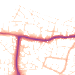 Daytime road noise heatmap for EX31 2HG