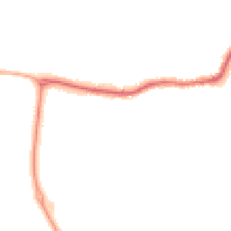Night-time road noise heatmap for EX31 2HZ